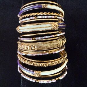 Amrita Singh Monte Carlo Bangle Bracelet Stack